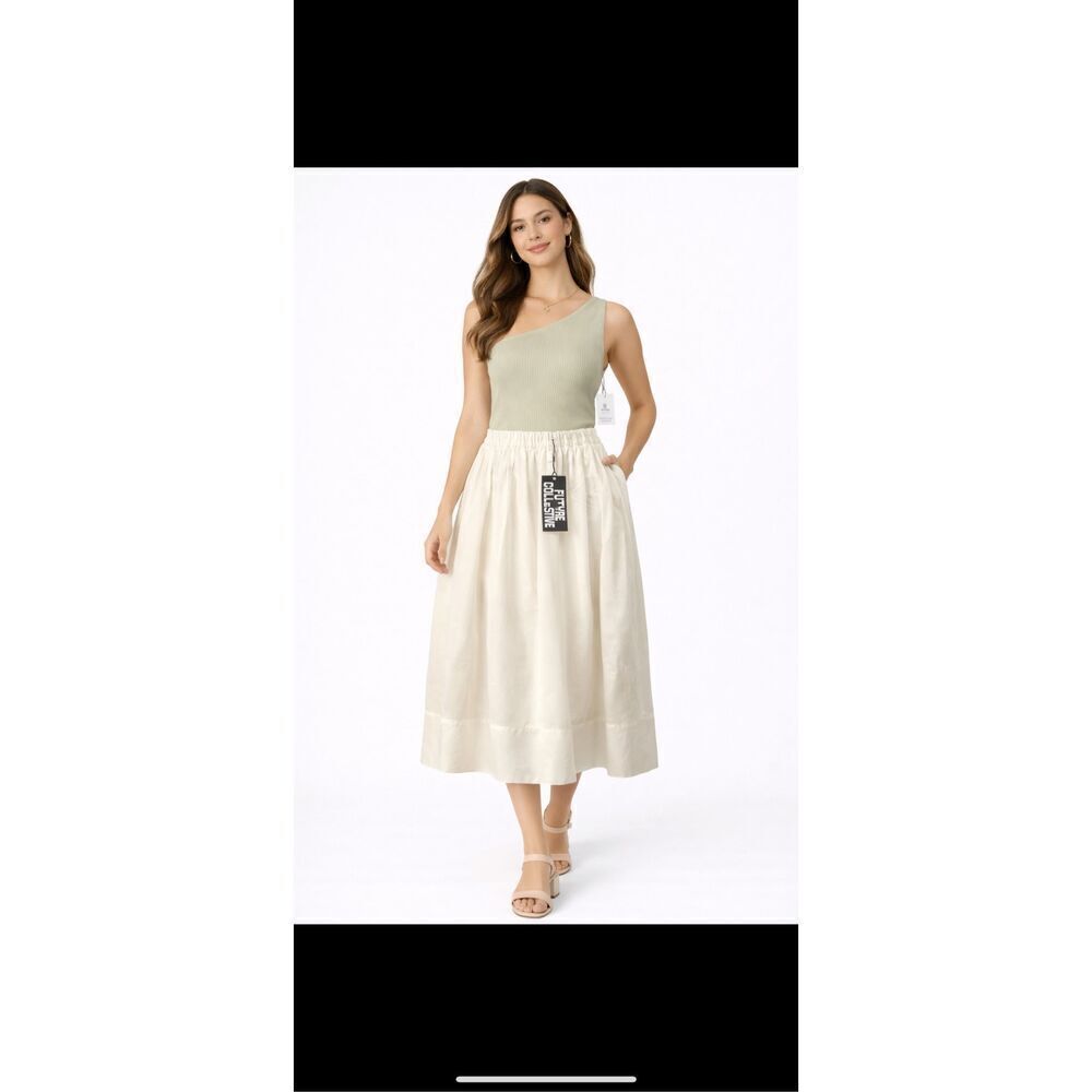 Future Collective Midi Skirt – Size 10 (NWT)